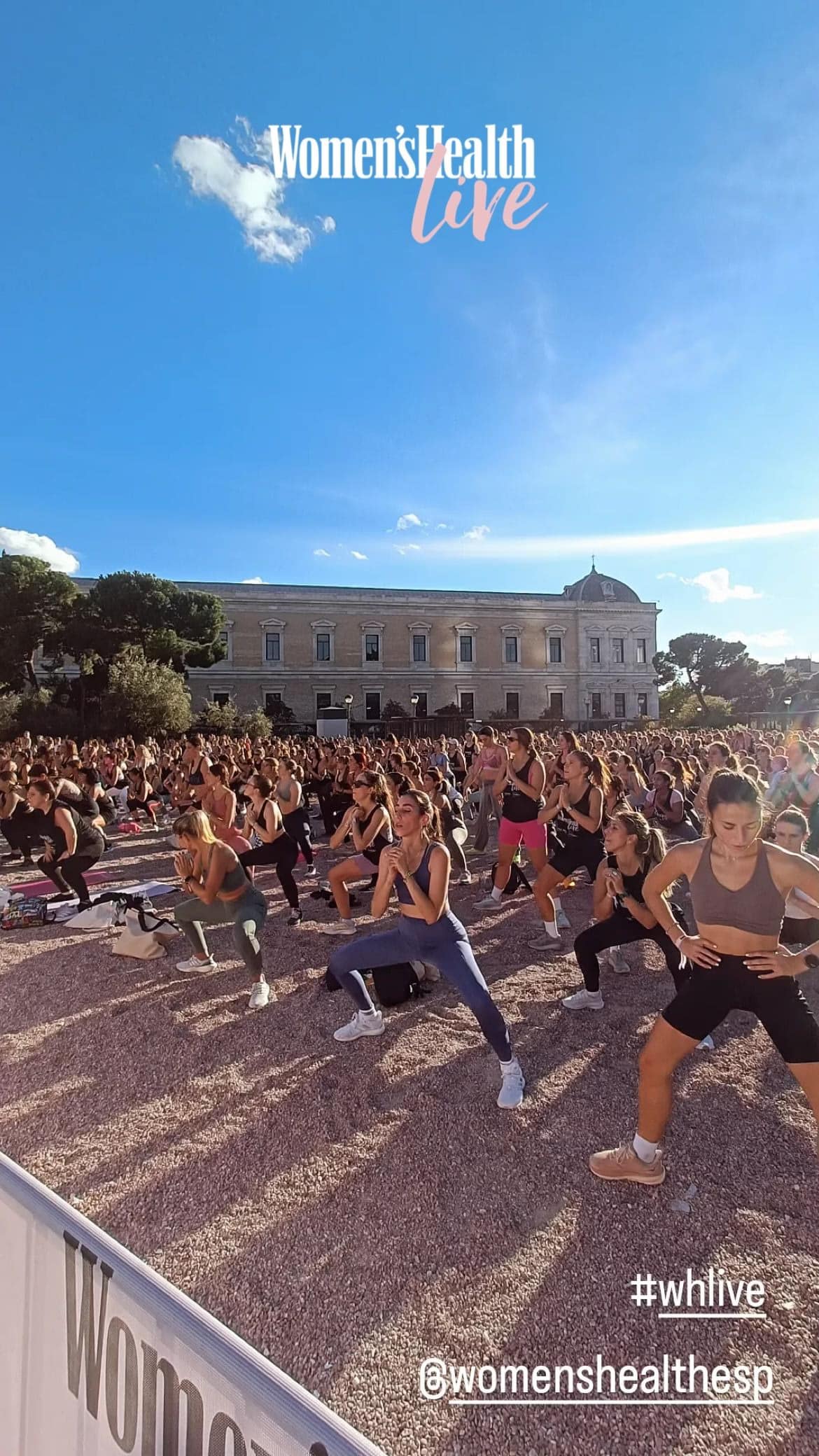 glam cam fotomatón 360º slow motion en la Women´s Health Live 2024 Whlive