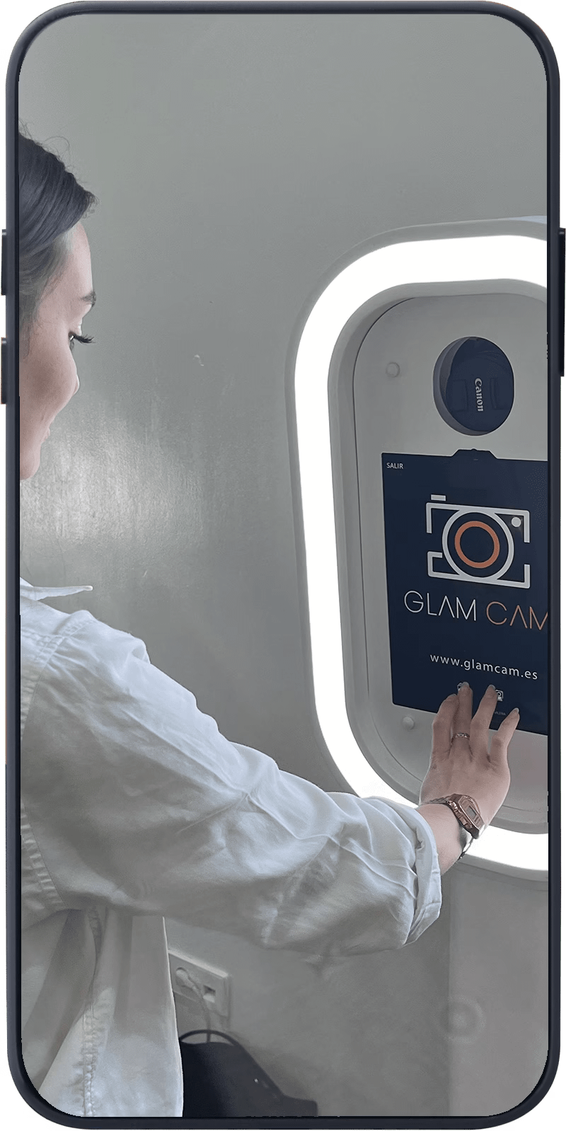 imagenes para los fotomatones de glam cam photobooths